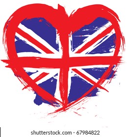 England grunge flag