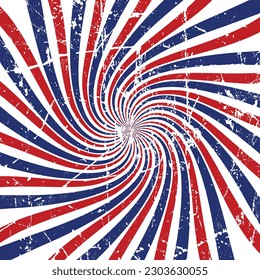 England independence memorial day background, red color sun rays, vector