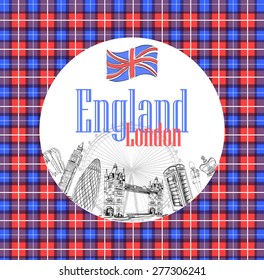 England London postcard 