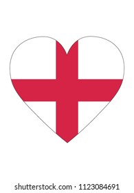 England Love Flag