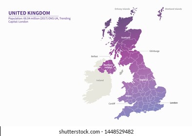 england map. graphic vector of united kingdom map. uk map. europe country map