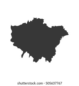 england map isolated icon vector illustration design