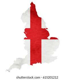 England Map National flag icon