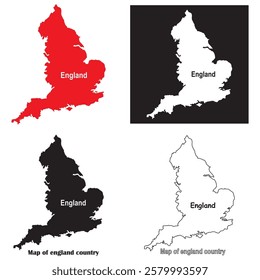England map vector illustration symbol design