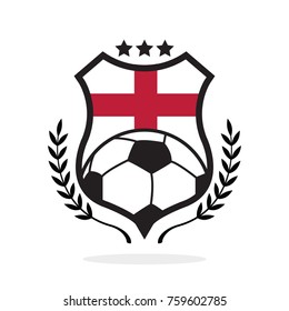 England national flag football crest