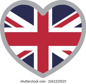 England national flag icon vector Illustration material