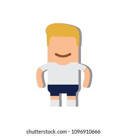 England national football team icon, vector illustration design.