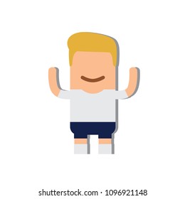 England national football team icon, vector illustration design. 