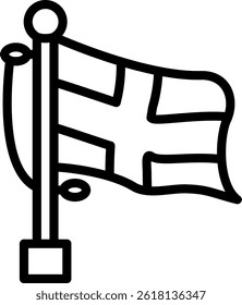 England national signal Flag Icon