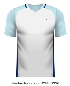 England national soccer team shirt in generic country colors for fan apparel