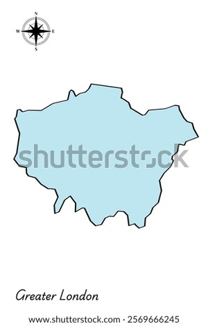 England Region Vector maps - Greater London
