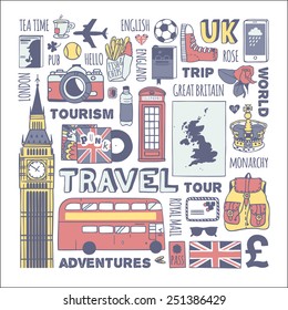 England travel set