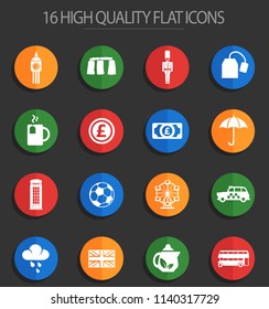 england web icons for user interface design