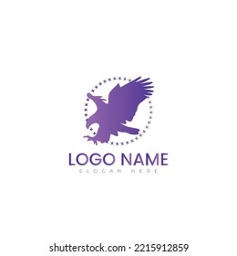 Engle Birds logo vector illustration design