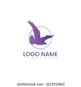 Diseño de ilustración vectorial del logotipo de Engle Birds