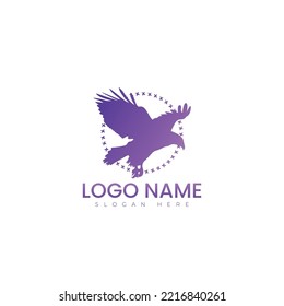 Engle Birds logo vector illustration design