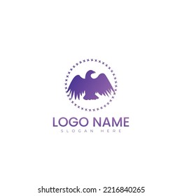 Engle Birds logo vector illustration design