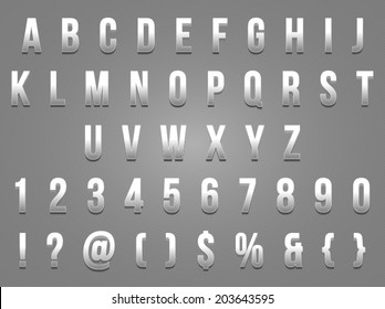 English alphabet