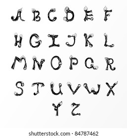 English alphabet