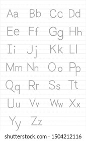 The English alphabet itself has 26 consonant symbols.The use of text fonts.Capital letters and lowercase letters.Handwriting for kids.