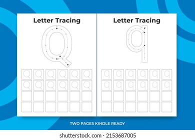 English alphabet letters tracing line printable worksheet with cute pictures for coloring for vocabulary learning. Basic writing practice for preschool and kindergarten kids students and teachers