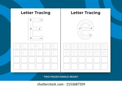 English alphabet letters tracing line printable worksheet with cute pictures for coloring for vocabulary learning. Basic writing practice for preschool and kindergarten kids students and teachers