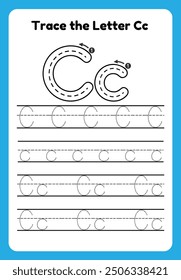 English alphabet tracing practice worksheets, educational letters a-b dot tracing pattern For children in kindergarten