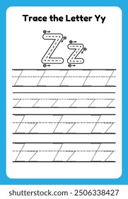 English alphabet tracing practice worksheets, educational letters a-b dot tracing pattern For children in kindergarten
