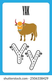 English alphabet tracing practice worksheets, educational letters a-b dot tracing pattern For children in kindergarten