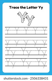 English alphabet tracing practice worksheets, educational letters a-b dot tracing pattern For children in kindergarten
