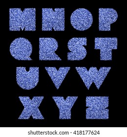 English alphabet. Vector illustration