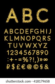 English alphabet. Vector illustration