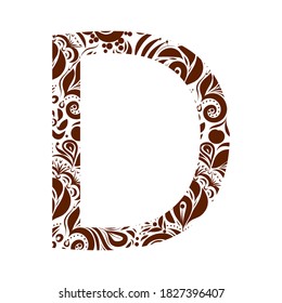 English alphabet, vintage font, funny hand drawn typeface,, ABC, Lowercase and uppercase letters. Vector letters, font on white background