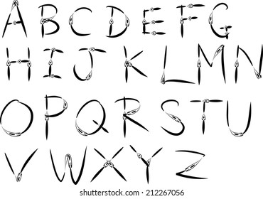 English alphabet A to Z