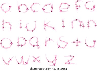 English alphabet a to z