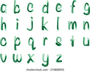 English alphabet a to z