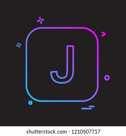 English Alphabets icon design vector 