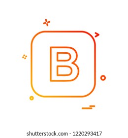 English Alphabets icon design vector 