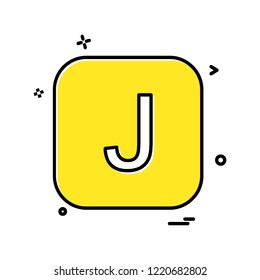 English Alphabets icon design vector 