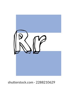 English alphabets. Kindergarten English alphabets flashcards. learning made easy with helping visuals. Kids coloring flashcards