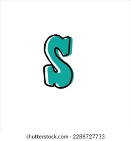 english alphabets vector art. Isolated abc flashcards.