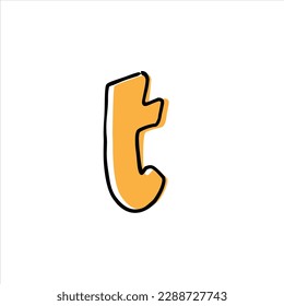 english alphabets vector art. Isolated abc flashcards.