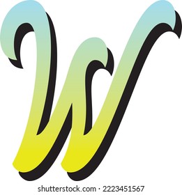 english art word no background