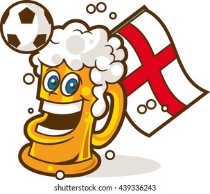 English beer mug