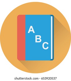 English Book Vector Icon