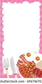 English Breakfast Vector