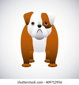 english bulldog design 