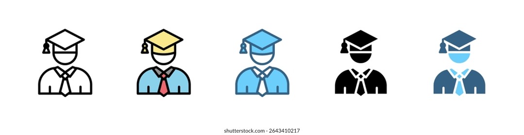 ENGLISH CLASS icon set with various styles and colors