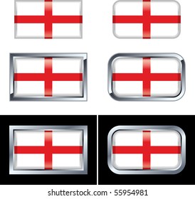 English Flag Buttons