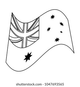 English flag isolated icon